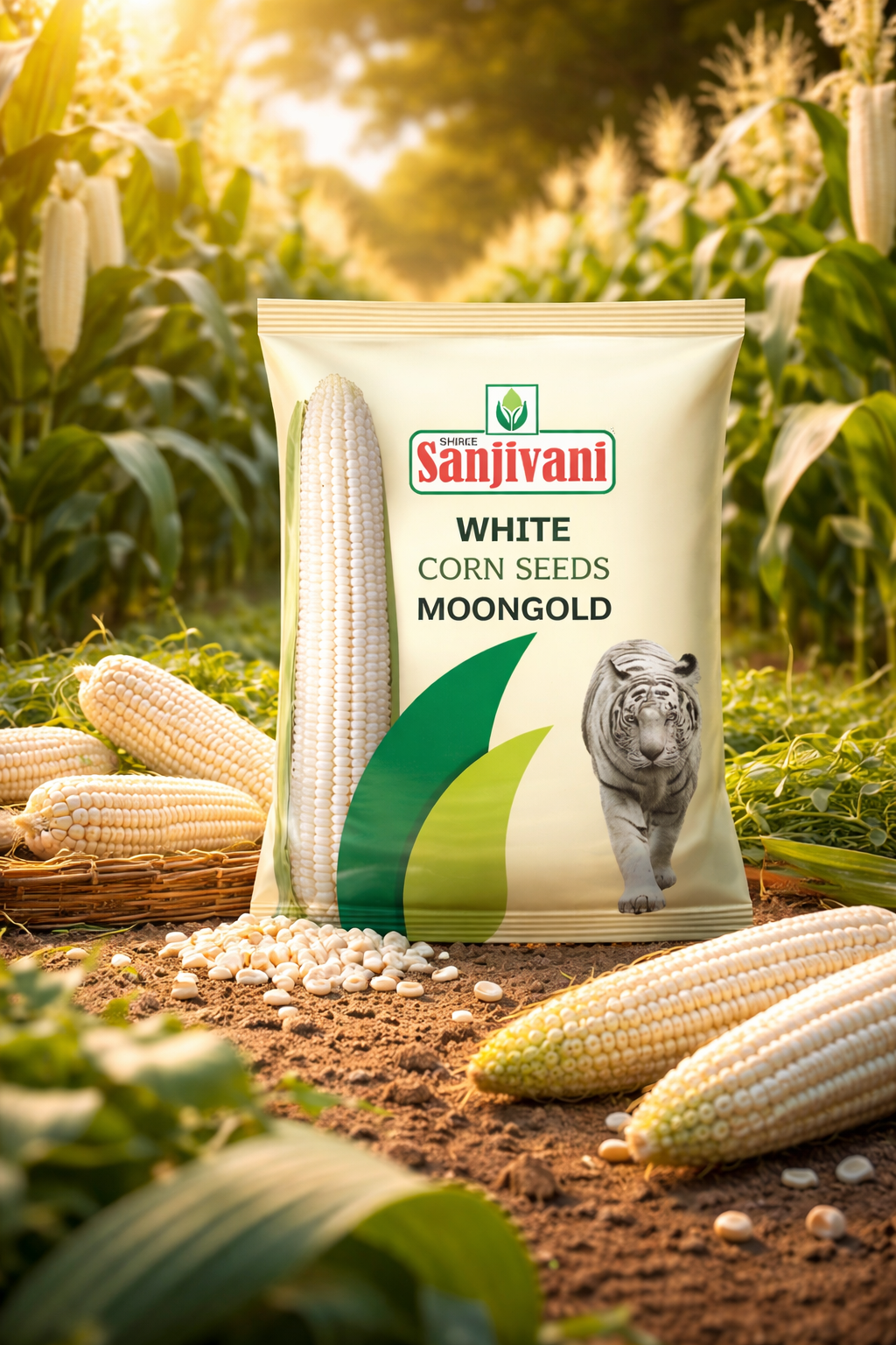 Sanjivani Moongold White Corn Seeds
